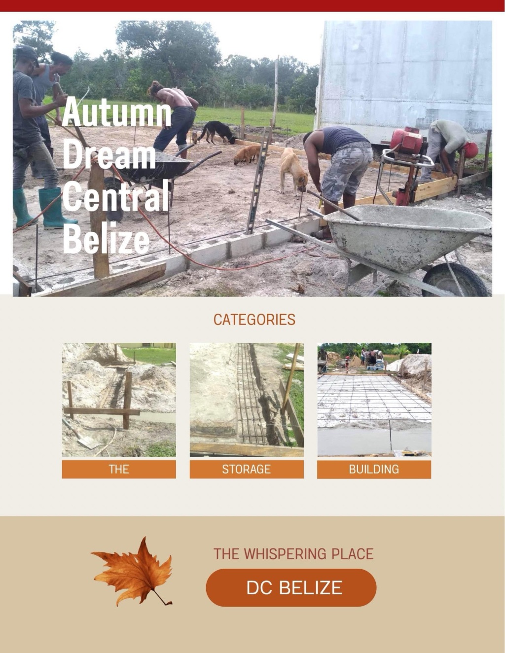 Dream Central Belize Skilled Laborers trip January 2024